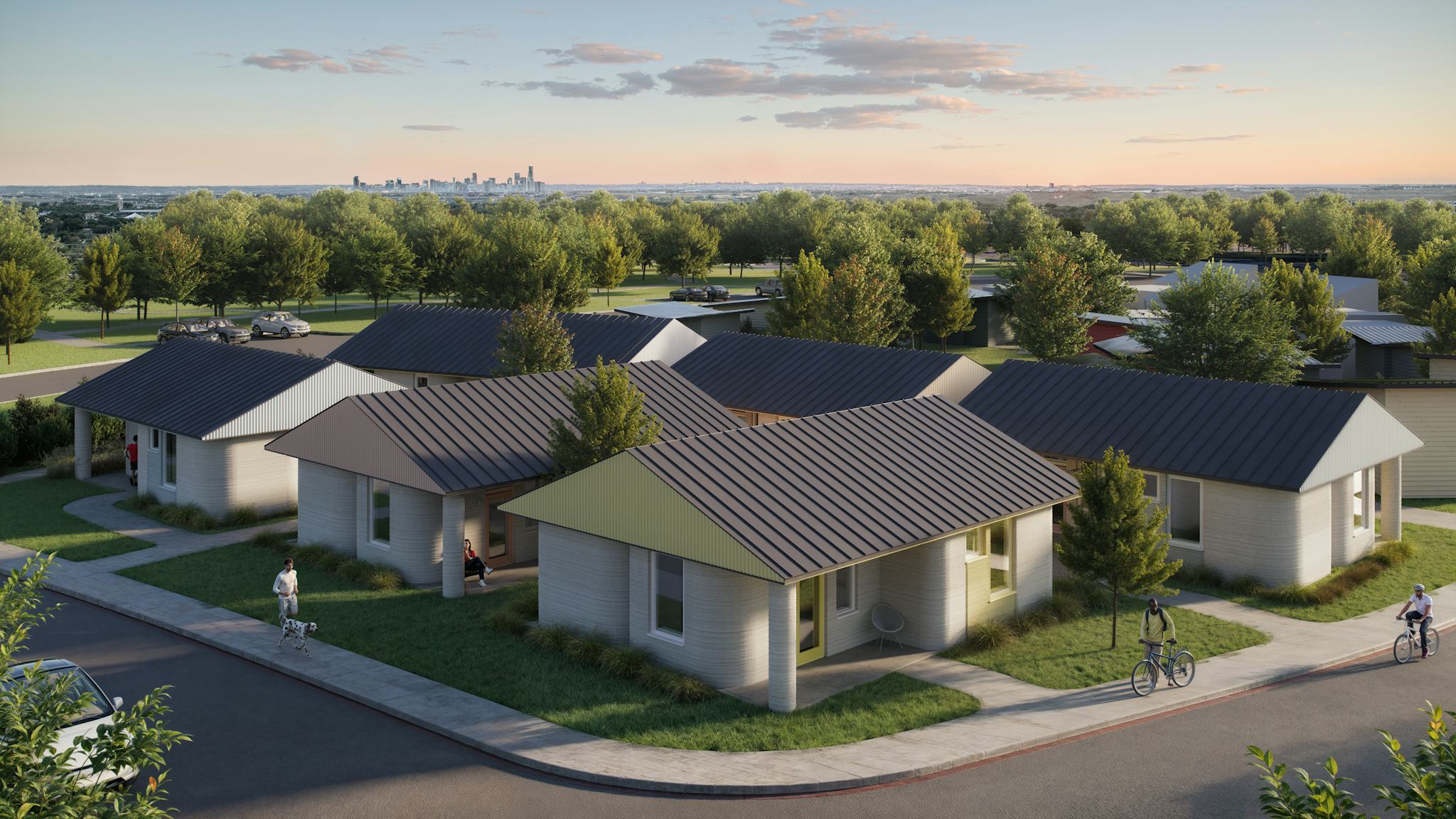 100 New 3D-printed Homes for the Homeless – ICON