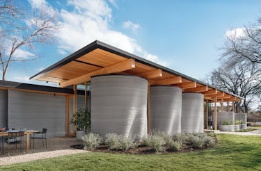 Exterior of ICON's House Zero